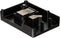 Joy-it RB-AlucaseP5-08 SBC-behuizing Geschikt voor serie: Raspberry Pi Incl. passieve koeler Zwart