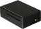 Joy-it RB-AlucaseP5-08 SBC-behuizing Geschikt voor serie: Raspberry Pi Incl. passieve koeler Zwart