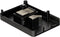 Joy-it RB-AlucaseP5-09 SBC-behuizing Geschikt voor serie: Raspberry Pi Incl. passieve koeler Zwart