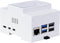 Joy-it RB-CaseP5-07 SBC-behuizing Voor DIN-railmontage Grijs
