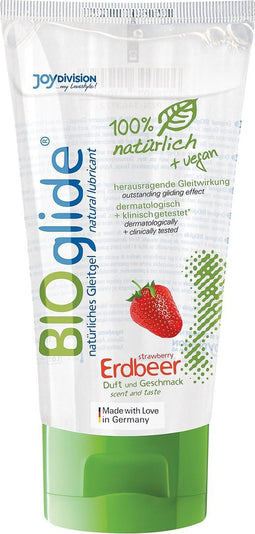 Joydivision BIOglide Glijmiddel Aardbei - 80 ml