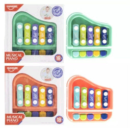Jono Toys - Xylofoon piano - 5 tonen - Willekeurig model