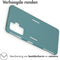 iMoshion Hoesje Geschikt voor Xiaomi Poco F4 GT 5G Hoesje Siliconen - iMoshion Color Backcover - Donkergroen