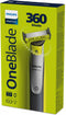 Philips OneBlade 360 QP2834/23 - Scheerapparaat - Trimmen scheren stylen - Grijs