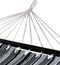 house nordic lamia hangmat - zwart, grijs & wit