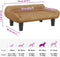 vidaXL - Hondenmand - 70x40x24 - cm - fluweel - bruin