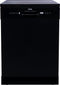 ETNA VWV142ZWA - Vrijstaande vaatwasser - 14 couverts - zwart