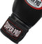 Super Pro Combat Gear - Thai-Pro Bokshandschoenen - Lederen 14oz - Zwart