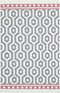 vidaXL - Vloerkleed - 160x230 - cm - katoen - grijs