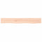 vidaXL - Wandschap - 80x10x2 - cm - onbehandeld - massief - eikenhout