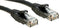 LINDY 45433 - RJ45 Netwerkkabel - CAT 6 U/UTP 2.00 m Snagless Zwart