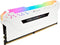 Corsair Vengeance RGB Pro - RAM Geheugen 32 GB DDR4 3200 MHz CL16 - Wit