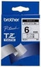 Brother TZe-211 - Labelprinter tape - 6 mm x 8 m - Zwart op wit