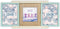 ZEP - Houten Fotolijst 3-Luik Mondello Groen voor foto's 1x10x10 en 2x10x15 (39x20 cm) - DB746