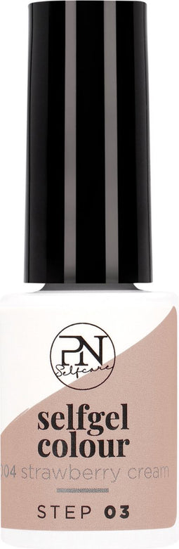 PN Selfcare 'N4 Strawberry Cream' Gel Nagellak Naturel - Vegan & Hema Vrij - 21 Dagen Effect - Gel Nails voor UV/LED Lamp - 6ml