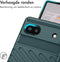 iMoshion Hoesje Geschikt voor Google Pixel 6a Hoesje Siliconen - iMoshion Thunder Backcover - Groen