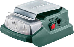 Metabo PowerMaxx PA 12 - Multifunctionele adapter - Laadapparaat en lamp
