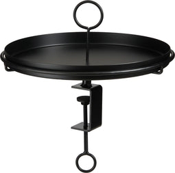 Mica Decorations Aston - Dienblad met Klem - Afneembaar en stevig - Zwart