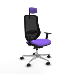 Bureaustoel Piqueras y Crespo D086N2W Lila