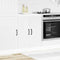vidaXL - Spoelbakonderkast - Lucca - bewerkt - hout - wit