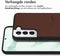 Accezz Galaxy S22 Plus - Premium Leather Card Slot Backcover - Echt Nappa leer - Bruin