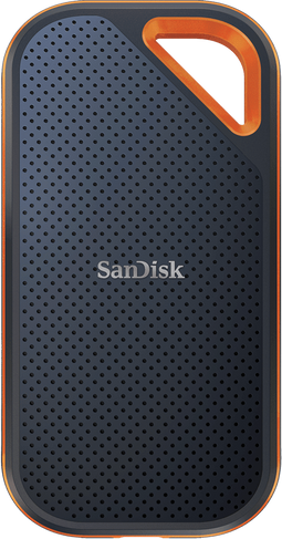 SanDisk Extreme Pro - Draagbare SSD V2 - 2TB - IP55 Water- en Stofbestendig - Zwart