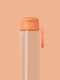 Amuse Peach Drinkfles - 500ml - Waterfles - Drinkbus - BPA-vrij - Lekvrij - Oranje