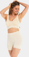 MAGIC Bodyfashion Bamboo Comfort Bra - Beugelloos - Ingebouwde support - Kleur Bamboo Cream