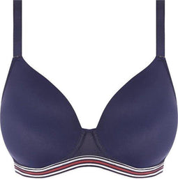 Freya Wild Demi Beha - Voorgevormde Beugelbh - Diepe halslijn - Blauw