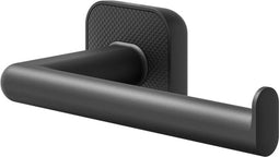 Tiger Carv - Wc rolhouder zonder klep - L-vorm - Bevestiging zonder boren met TigerFix - Zwart