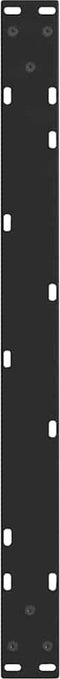 vidaXL - Eettafelpoten - 2 - st - V-vormig - 70x(42-43,3) - cm - staal - zwart