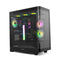 Nox-Xtreme HUMMER ETHER - ATX Semi-toren doos - Tempered glass - Zwart