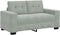 vidaXL - Loveseat - bank - 120 - cm - fluweel - lichtgrijs