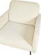 NARKEN - Fauteuil - Beige - Corduroy