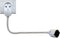 REV 0016130514 Stroom Verlengkabel Zwart 3.00 m H05VV-F 3G 1,5 mm²