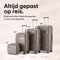 SKYCASES Travel One - 24-inch Medium Reiskoffer - Lichtgewicht 68L Waterdicht Cijferslot Champagne