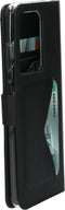 Mobiparts Galaxy S20 Ultra 5G - Classic Wallet Case - Ruimte voor pasjes - Zwart