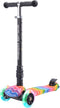 BOLDCUBE Astro Dream - Kinderstep 3 wielen - Verstelbaar 65-89 cm - Regenboogkleur