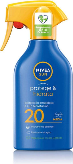 Zon Protector Spray Nivea Sun Bruiner Spf 20 (270 ml)