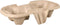 Biodore Draagtray - 2 bekers - 216x116x45.7mm - papierpulp - 50 stuks