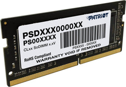 Patriot Signature PSD416G266681S - DDR4 SODIMM Geheugen - 16GB 2666MT/s CAS 19