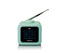 Lenco CR-620 - DAB+ Wekkerradio - 2 alarmfuncties - Groen
