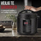 DistinQ Multicooker 10-in-1 - Snelkookpan - Rijstkoker - Slowcooker - Stomer - Zwart