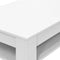 vidaXL - Salontafel - 110x65x48 - cm - bewerkt - hout - wit