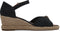 Tamaris Essentials - Dames Sandalen - Sleehak 6 cm - Zwart (2024)