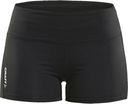Craft Rush - Hotpants Dames - Vochtregulatie - Zwart - Maat: L