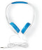 Nedis HPWD4200 - On-ear koptelefoon - 82 dB geluidsdruk - Blauw Wit