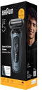 Braun 52-A1000s - Scheerapparaat - Nat/droog - Douchebestendig - Azure