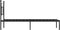 vidaXL - Bedframe - met - hoofdbord - metaal - zwart - 90x200 - cm