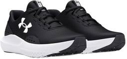 Under Armour UA BGS Surge 4 - Hardloopschoenen - Unisex - Zwart - Antraciet - Wit